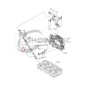 Complete fuel injector Yanmar 3TNV76 | 3D76E Landini | Komatsu | Hitachi | Mustang