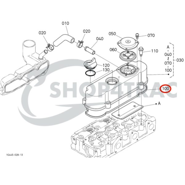 Junta de tapa de balancines Kubota D902 | D902EBH | Bobcat | Schäffer | Aste