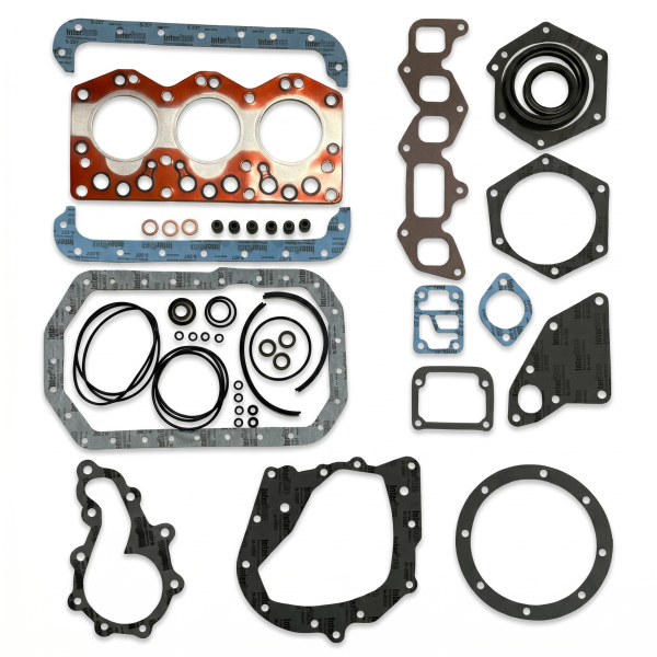 Complete gasket set Isuzu 3AE1 / Iseki E3AE1 – TU197 | TU324 | TE4270 | Bolens G272 | White FB21 – OEM: 6211-141-044-00, 651114104800, 6511-141-048-00
