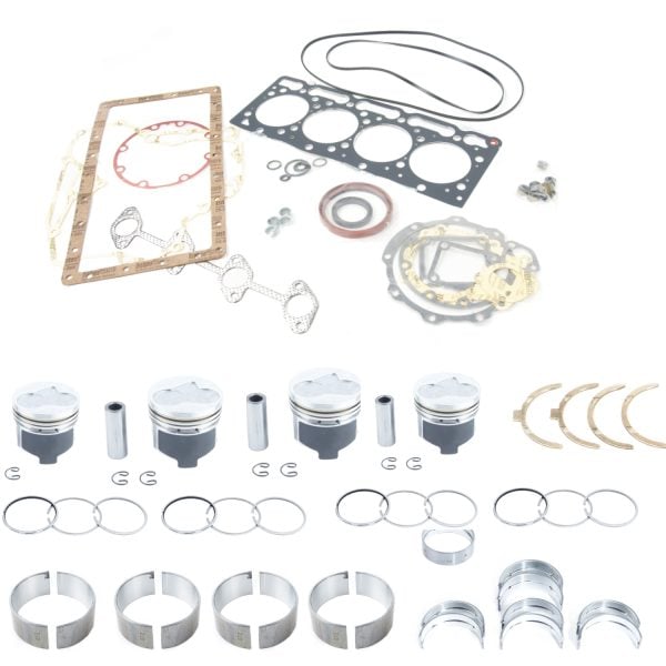 Motorrevisieset Kubota V1305 | V1305B | V1305T – X-20 Saturn | B2710 | R310 | F3060 | Gehl SL3825 – OEM: 16299-01620, 1629901620, 16271-21050
