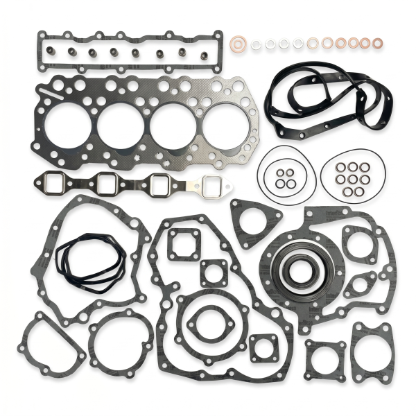 Kompletny zestaw uszczelek (grafit) Mitsubishi S4Q2 – Caterpillar 303.5 | 904B | DP15 – DP35 | Terex TC51 | TC65 – OEM: 32C94-00011, 32C94-00012, 32C01-02100