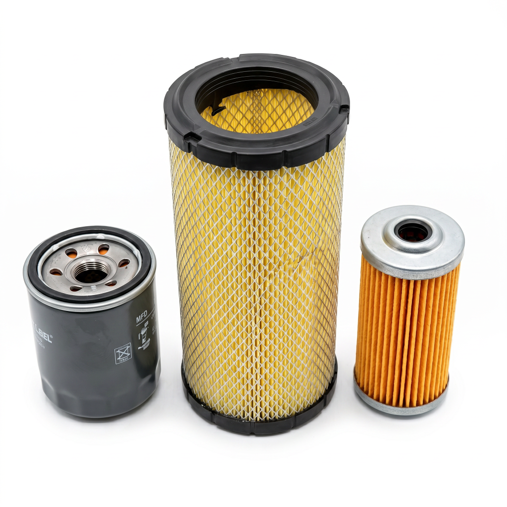 Mitsubishi S3L & S4L maintenance: oil and filters