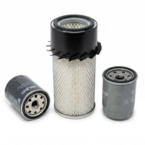 Filterset Knegt 404 | Eurotrac M404-M504 – Xinchai 490 4-cilinder | Foton FT404 | FT504 | Taishan TS554 – OEM: SO6159, JX85100C, JX85100