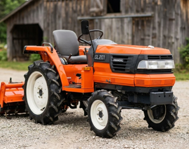 Kubota GL201 compacttractor op het erf – aankoopadvies GL-serie