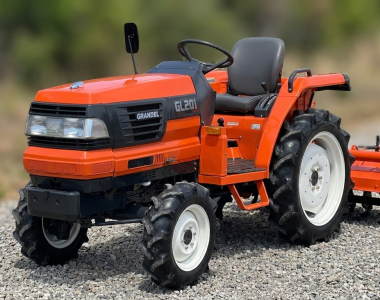 Kubota GL201 driekwart vooraanzicht – technische specificaties