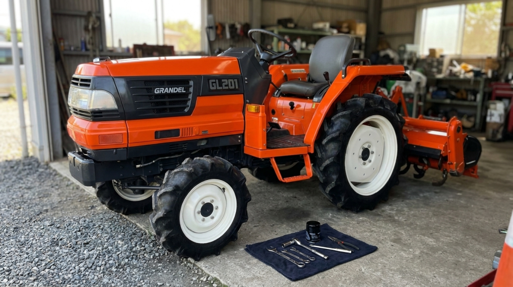Kubota GL201 – GL301 – GL467 engine oil & fluids