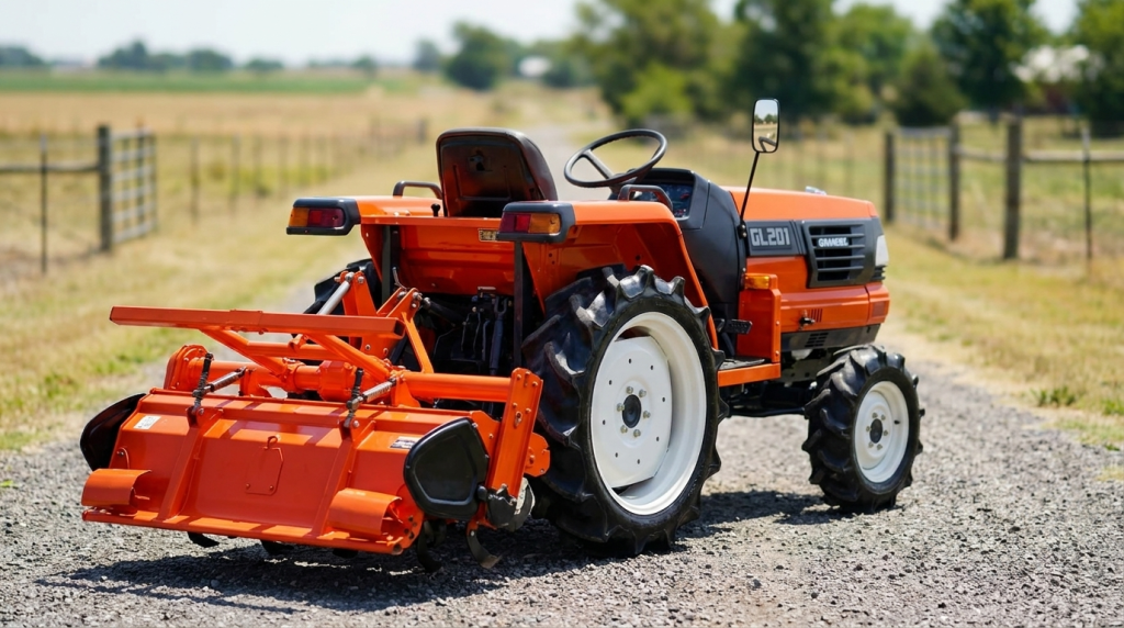 Kubota GL201 – GL301 – GL467 Hydraulik, Zapfwelle & Anbaugeräte
