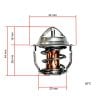 Cylinder Head Kubota D905 | 3D72 | D905E | D905B | complete + head gasket + glow plug