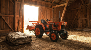 Kubota B7001 winterstalling