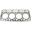Cylinder Head Kubota V1702 | V1902 | V1902DI | Bobcat | New Holland | complete + head gasket + glow plug