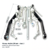 Kit bras de relevage complet | Kit de levage | Kit de levage 3 points 16×600 Iseki | TX1000-TX155 | TU1400 – TU1601