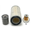 Filterset Mahindra Max 2615 | 2816 – Mitsubishi S3L2 motor – OEM: 31A62-00317, 31A6200317, 6A320-59930