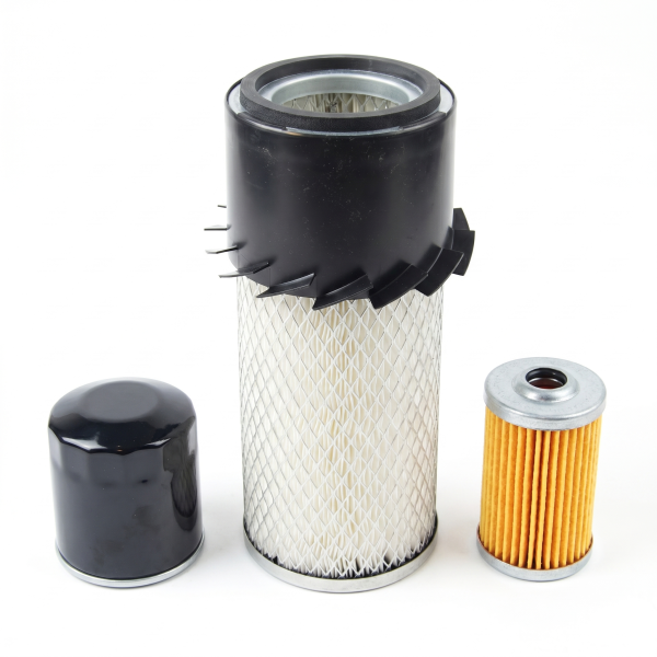 Filterset Mahindra 2310 | 2810 | 3510 – Daedong 3-cilinder motor – OEM: 14161010081, 14161-010-081, 15541012230