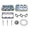 Cylinder Head Kubota D722 | D782 | B1820 | KX015-KX016-4 complete + head gasket + glow plug – OEM: 1G008-03040, 1G008-0304-0, 1G00803040