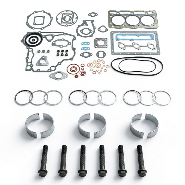 In-frame overhaul kit Kubota D1005 – B2100 | BX2660 | Bobcat S70 – OEM: 16236-99350, 1623699350, 16236-99352