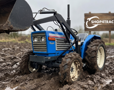 Iseki TE4270 in de modder
