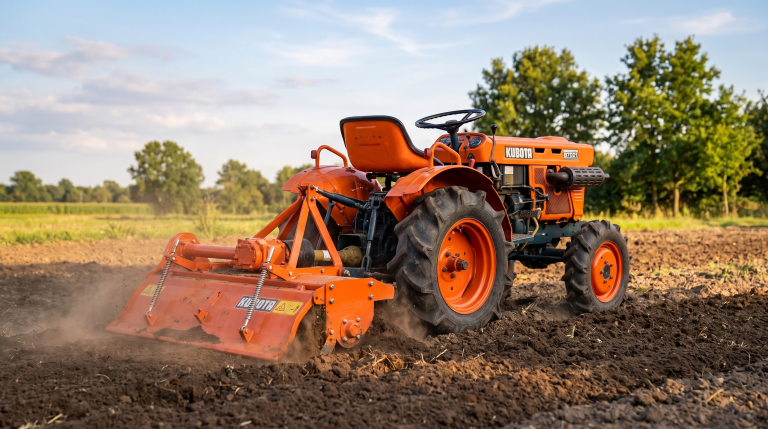Osprzęt do Kubota B7001: co można zrobić z 14 KM?