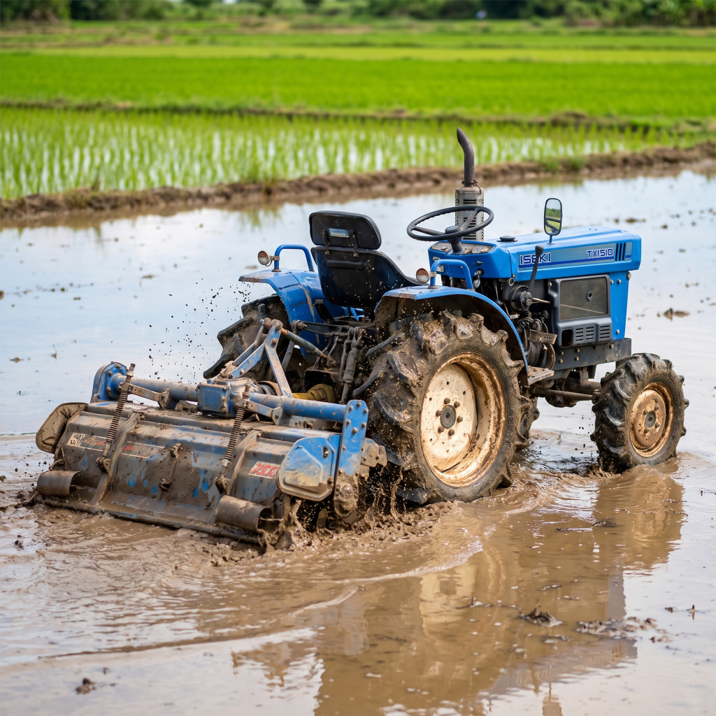 Iseki TX1410 & TX1510 hydraulics, PTO & implements