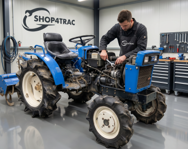 Iseki TX1510 monteur aan het werk