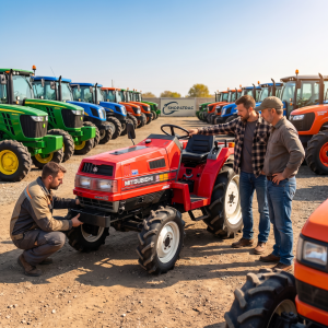 De compacte Mitsubishi MT-serie: degelijke 14,5–20 pk dieseltractoren.