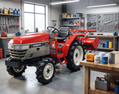 Lucht-, olie- en brandstoffilter voor de Yanmar AF-serie