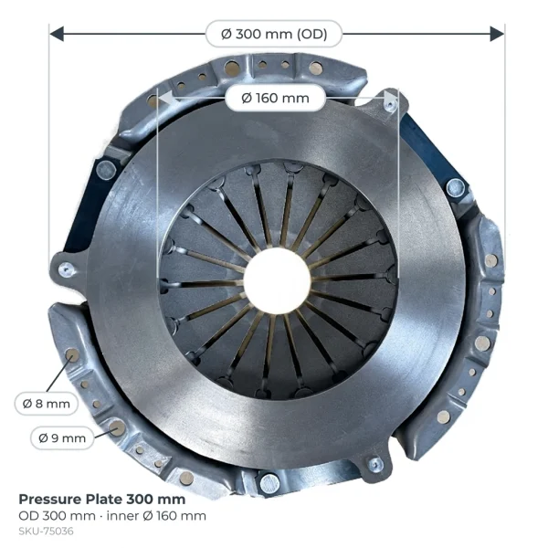 Kit frizione Kubota L4508 | L4708 – 240mm 13T