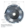 Kit d’embrayage Kubota L3350 | L4350 – 240mm 10T