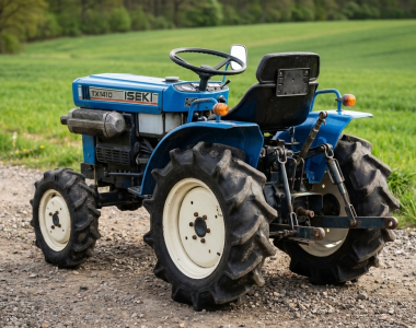 Iseki TX1410 / TX1510 met stoel en stuur, bediening van de tractor