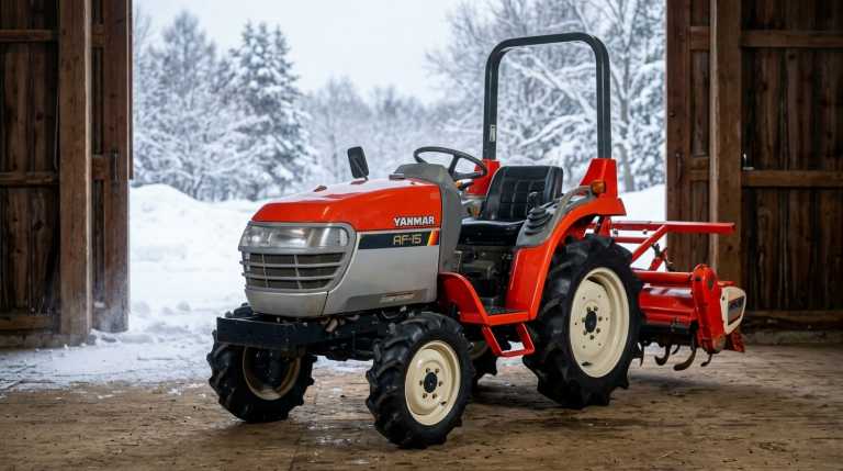 Yanmar AF-15 a AF-18 almacenamiento: preparación para el invierno en 10 pasos