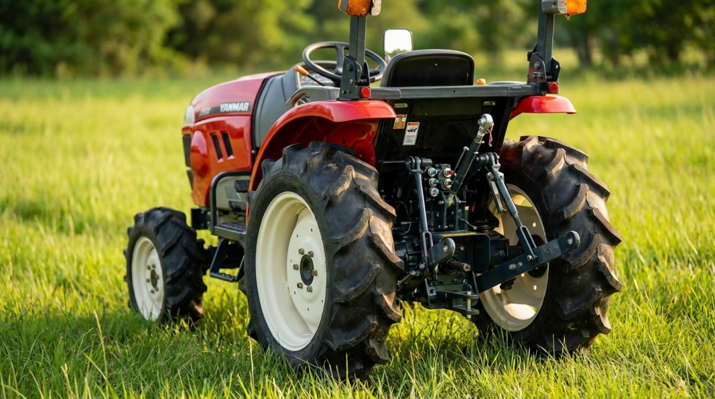 Yanmar EG220–EG230 hydrauliek, PTO en werktuigen