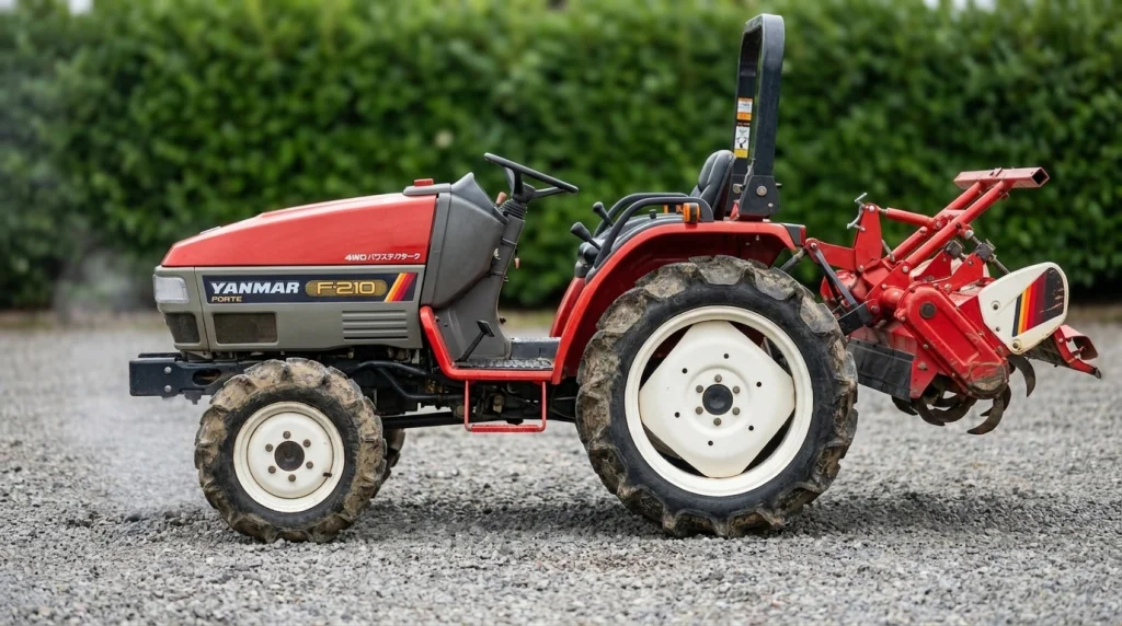 Yanmar F210H & F250H: dane techniczne z instrukcji