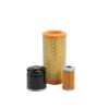 Kit di filtro Yanmar da RS-240 a RS-330 – trattorino da 24-33 CV (olio + carburante + aria) – OEM: 129150-35151, 119660-35150