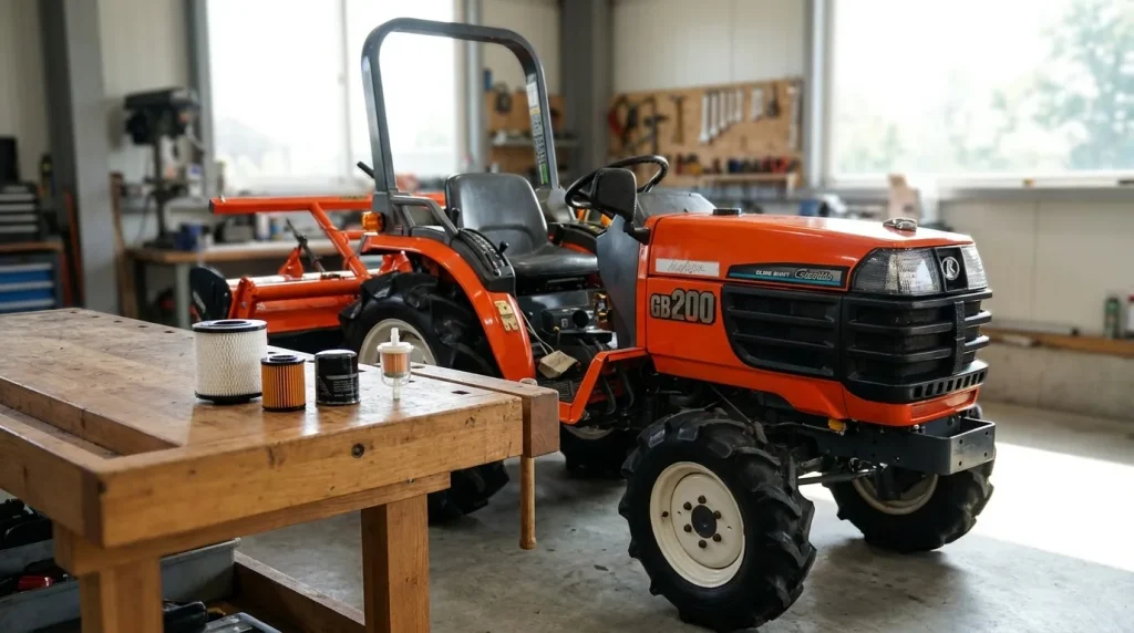 Sostituzione filtri Kubota GB110-GB200