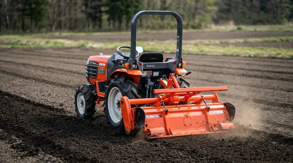 Kubota GB110-GB200 idraulica, PTO & attrezzi