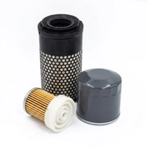Zestaw filtrów Kubota GB150 | GB160 | GB170 | GB180 | GB200 – filtr powietrza, filtr oleju i filtr paliwa