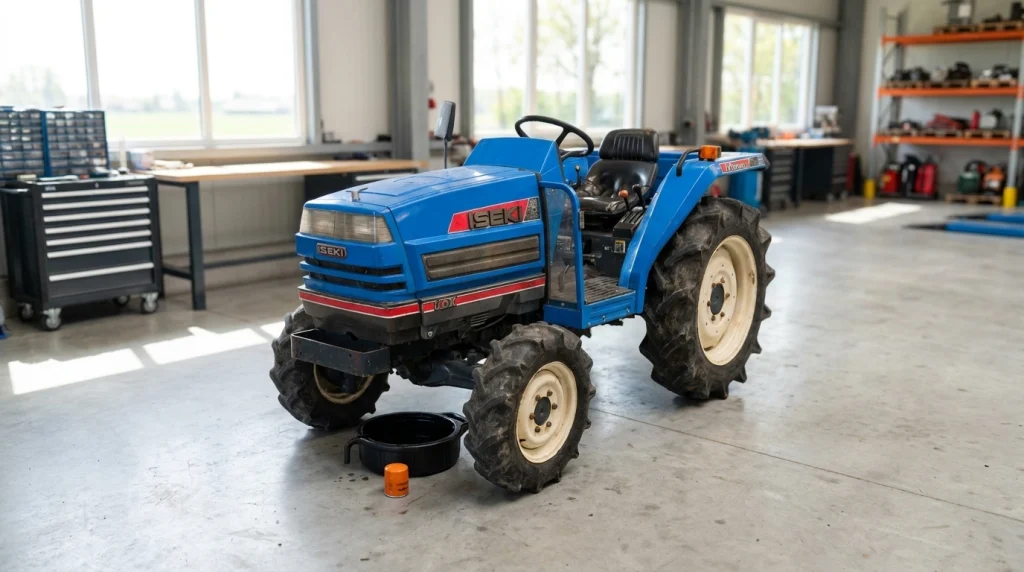 Iseki TA motorolie & vloeistoffen: welke olie en hoeveel?