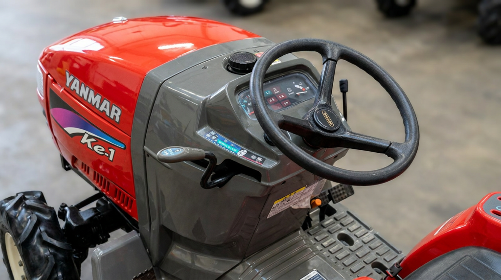 Yanmar Ke-serie bediening: starten, rijden en PTO stap voor stap
