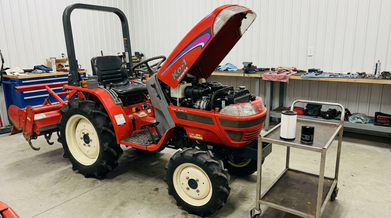 Yanmar Ke-serie filters: olie-, brandstof- en luchtfilter vervangen