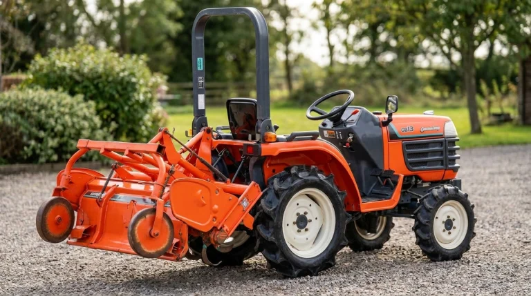 Kubota GB13 – GB20 Hydraulik, Zapfwelle und Geräte: Was ist damit möglich?