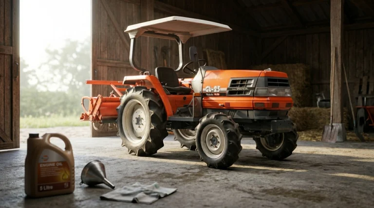 Kubota GL21 – GL27 – GL33 motorolie & vloeistoffen