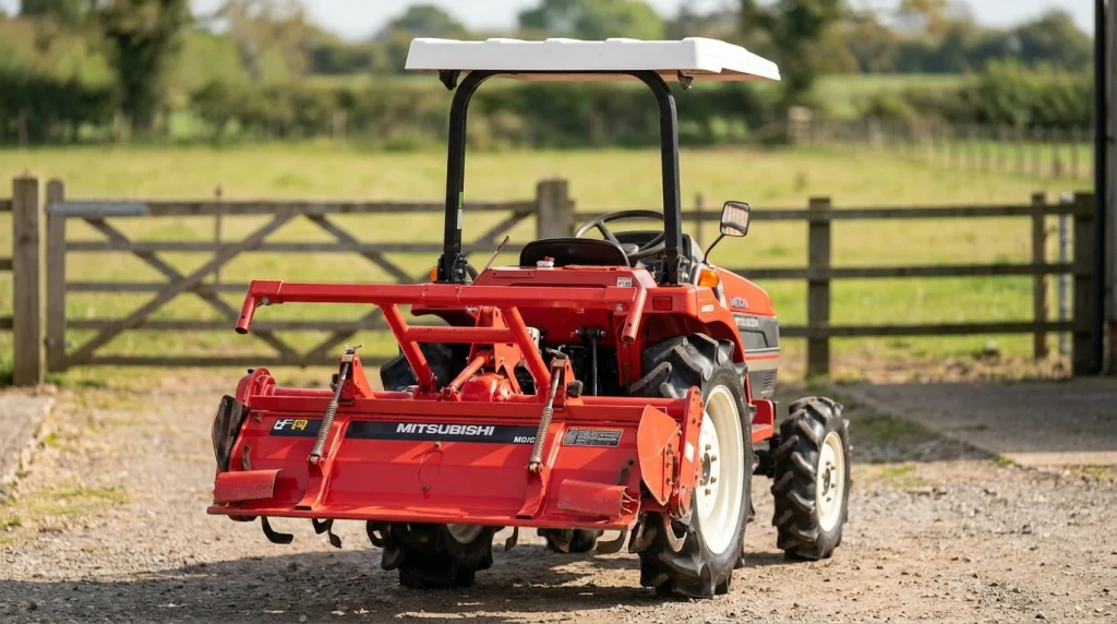 Mitsubishi MT161–MT241 hidráulica, toma de fuerza e implementos: ¿qué puedes hacer con 16–24 CV?