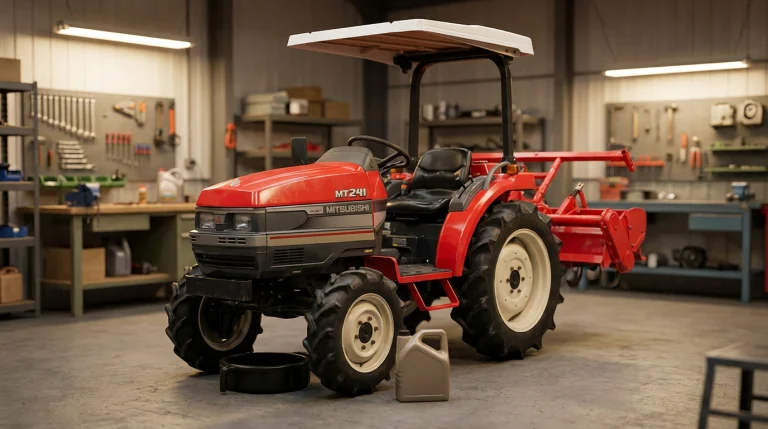 Mitsubishi MT161–MT241 motorolie & vloeistoffen: welke olie en hoeveel?