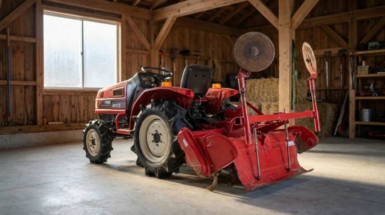 Mitsubishi MTX13 & MTX15 stalling en seizoensonderhoud: zo overwintert je tractor schadevrij