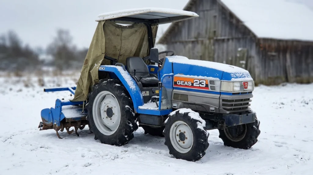 Iseki GEAS TG21-TG33 seizoensonderhoud en stalling