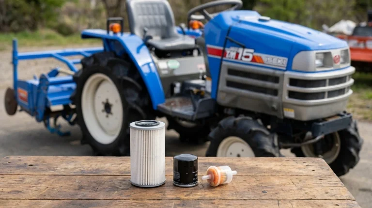 Replacing Iseki TM15 & TM17 filters