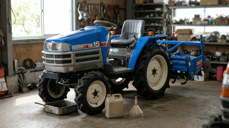 Iseki TM15 & TM17 Engine Oil & Fluids
