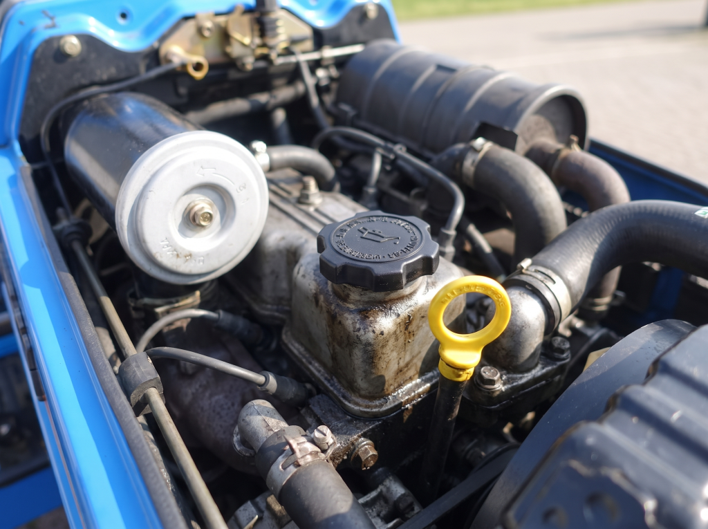 Iseki TU167 engine oil and fluids: what goes where?