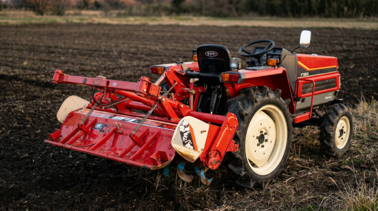 Yanmar F195–FX265 hidráulica, TDF e implementos