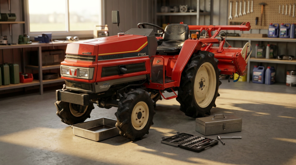 Yanmar F195–FX265 onderhoudsschema en afstelwaarden
