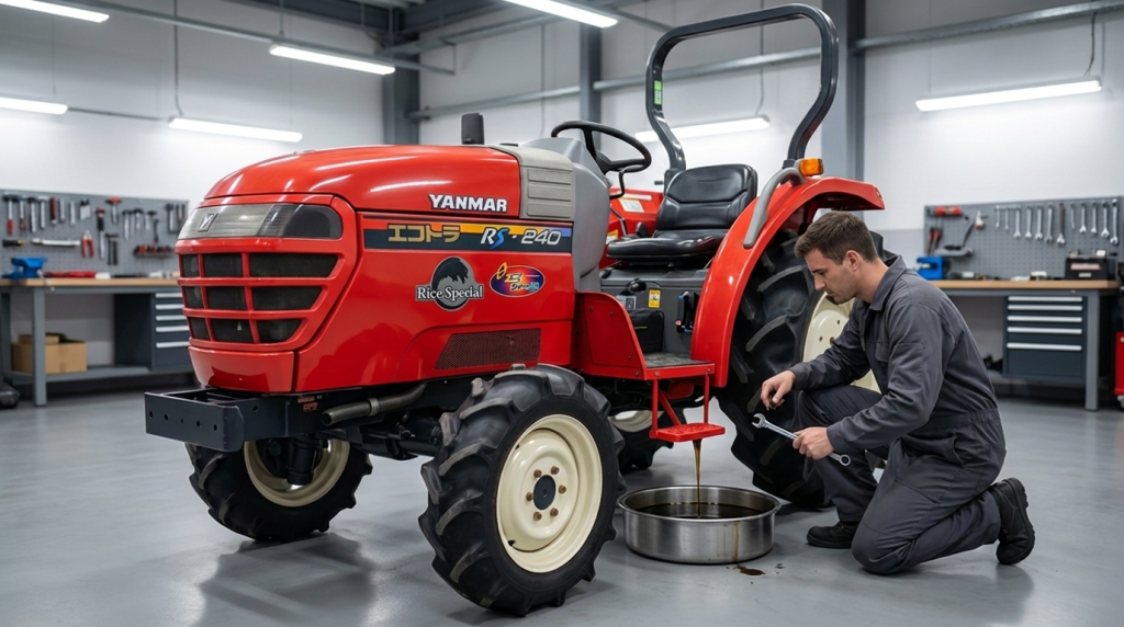 Yanmar RS-240 bis RS-330 Wartungsplan: Intervalle und Einstellwerte